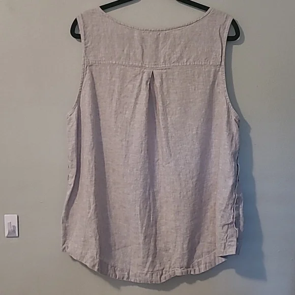 Habitat Women's Sleeveless Top in Light Purple - Picture 6 of 12